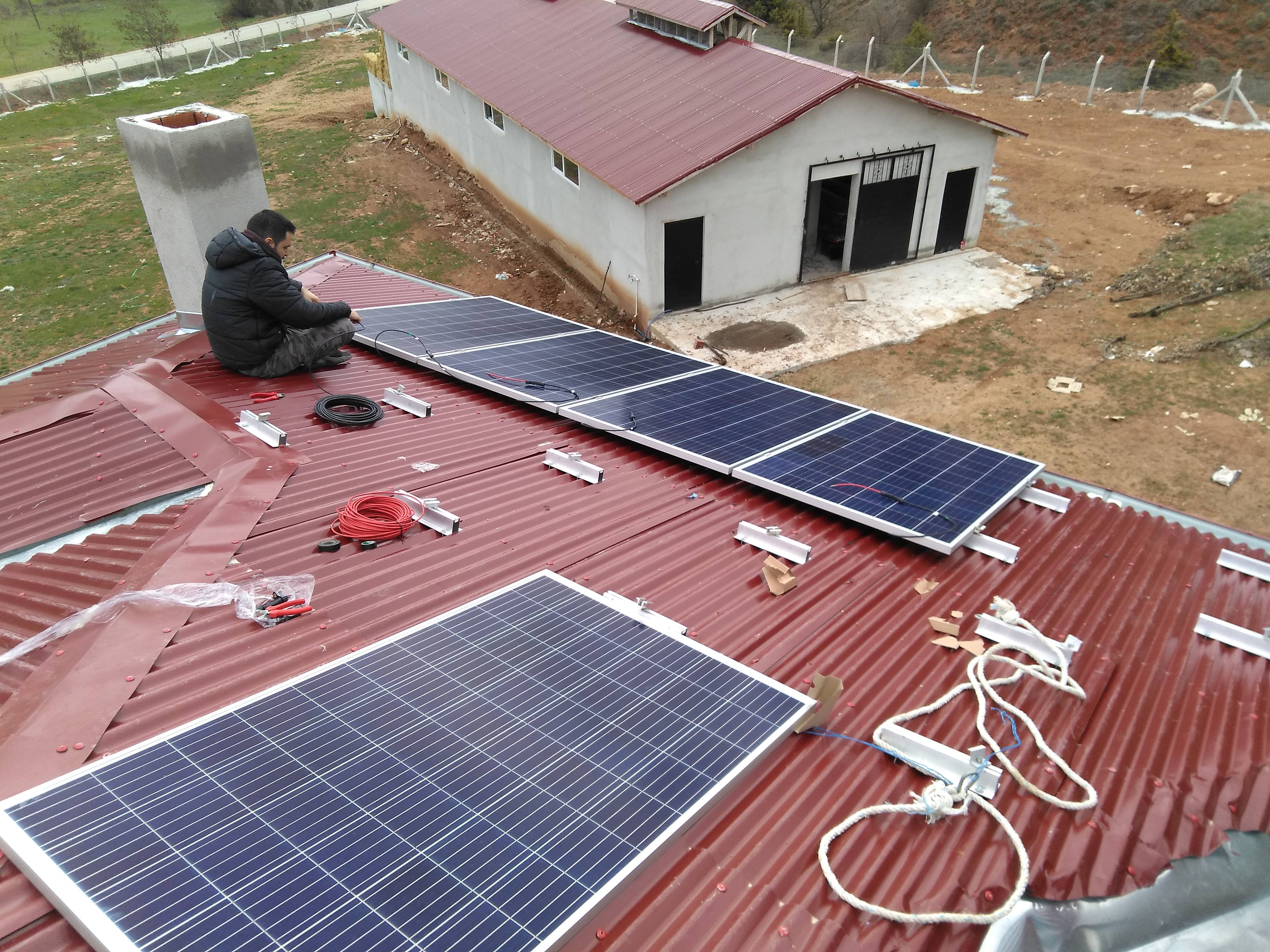 gunes paneli kurulumu ve elektrik uretimi gunesdukkan com